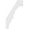 Ekena Millwork 3 1/2-in. W x 18-in. D x 30-in. H Balboa Architectural Grade PVC Knee Brace BRCP035X18X30BOA - alternate 3